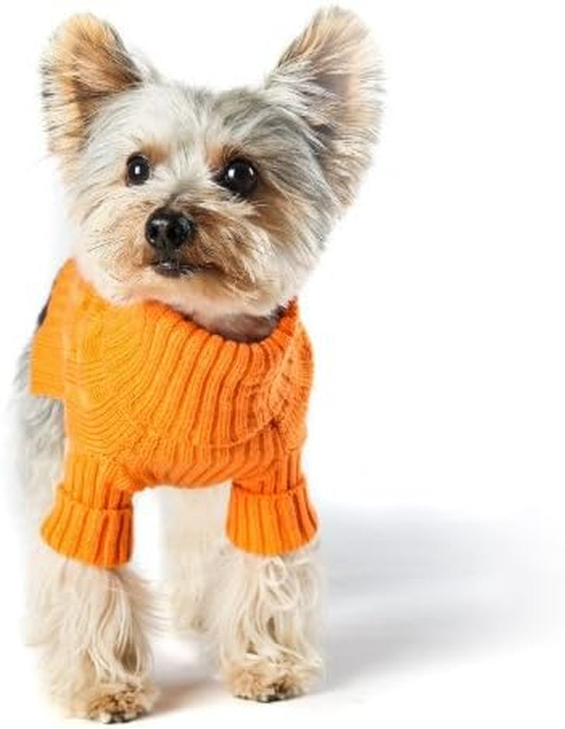 Stylish Turtleneck Dog Sweater - Perfect Size 14 for Your Pup!