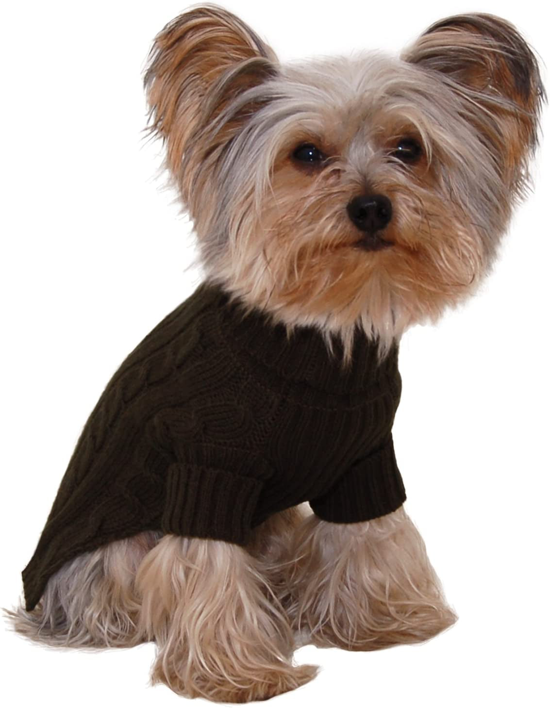 Stylish Turtleneck Dog Sweater - Perfect Size 14 for Your Pup!