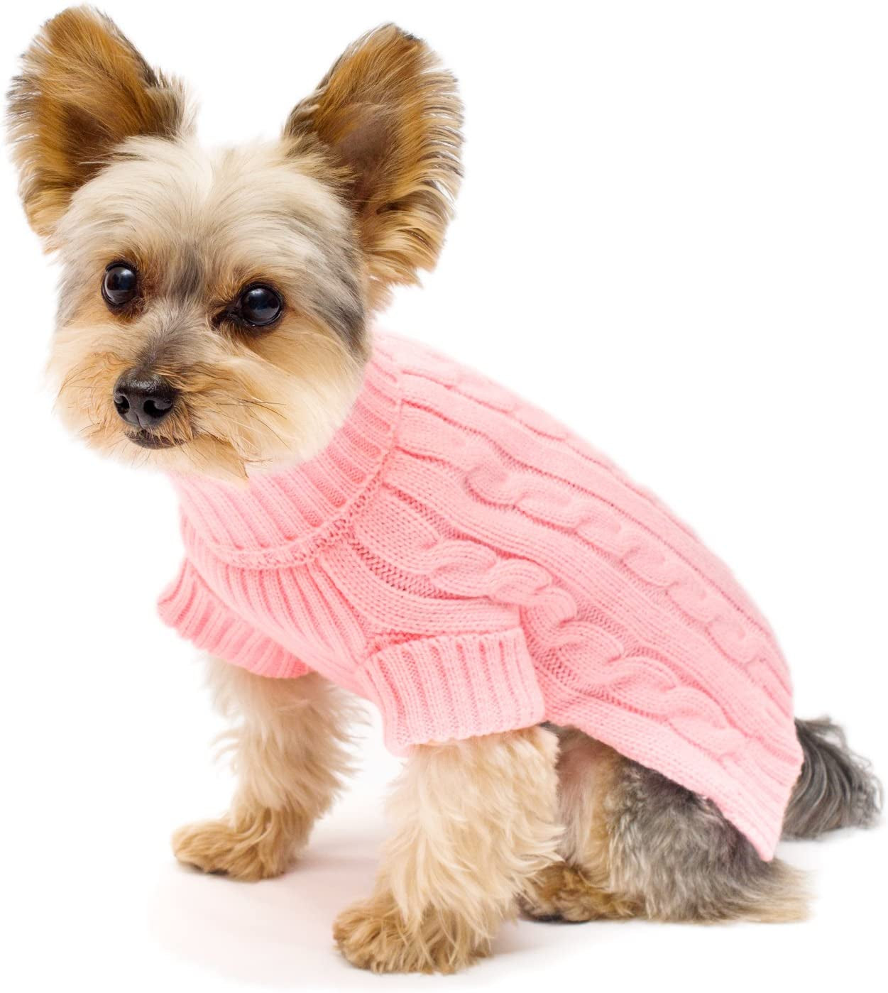 Stylish Turtleneck Dog Sweater - Perfect Size 14 for Your Pup!