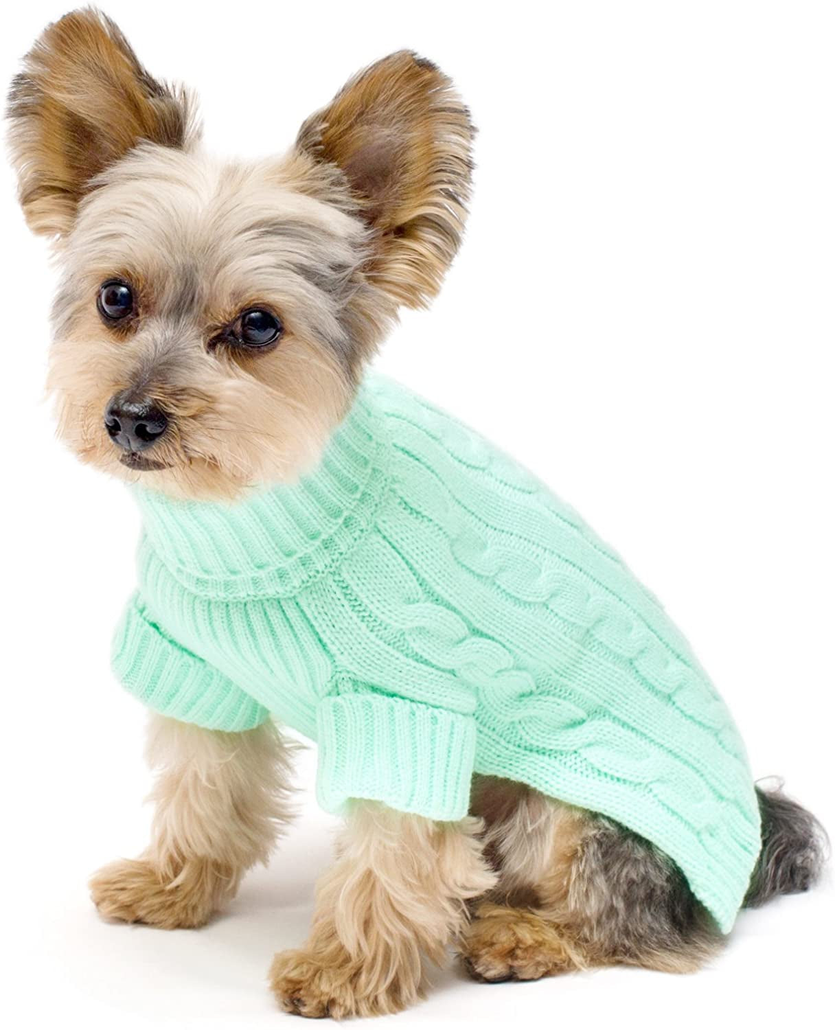 Stylish Turtleneck Dog Sweater - Perfect Size 14 for Your Pup!