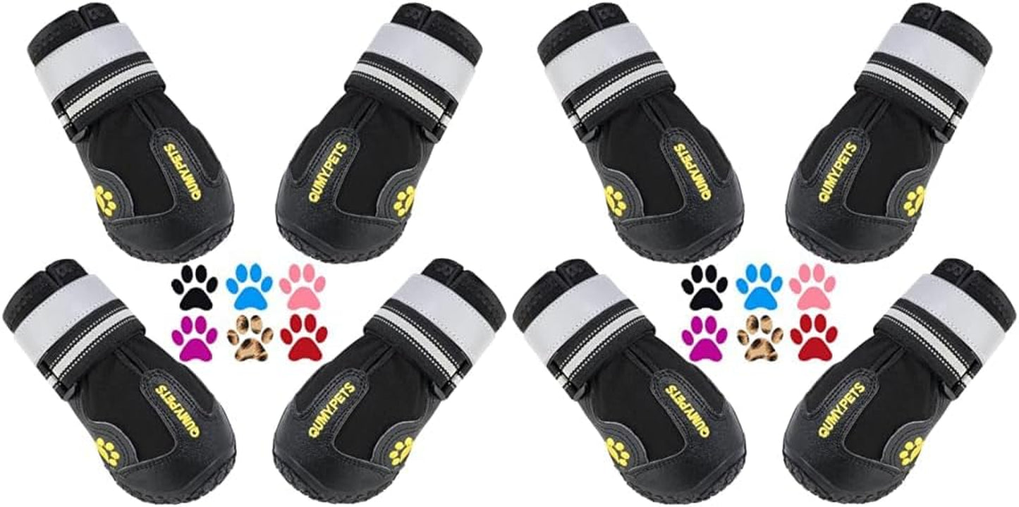 Ultimate Dog Boots - Water-Resistant Paw Protectors with Skid-Resistant Sole for All Seasons and All Adventures