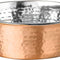 Elevate Your Pet's Dining Experience with Premium Hammered Copper Designer Bowls - Luxury Medium Size for Dogs and Cats