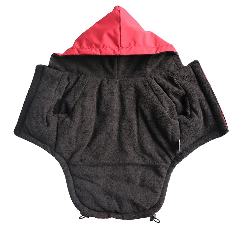 Ultimate Waterproof Reflective Dog Coat - Warm Fleece Jacket for Small to Medium Dogs - Perfect Winter Rain Protection for Puppies and Chihuahuas