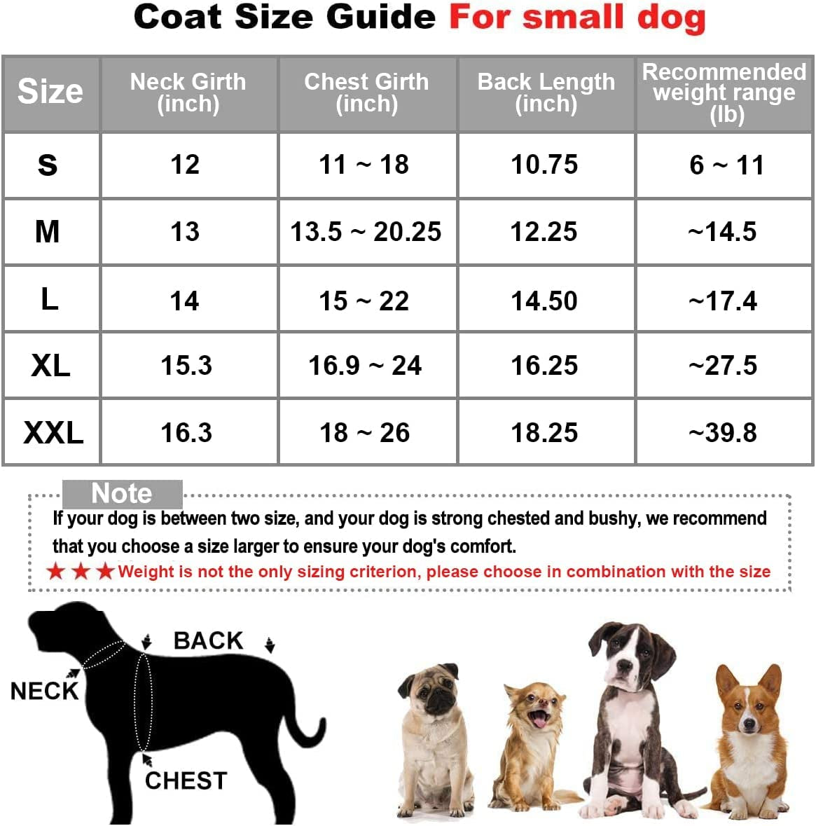 Ultimate Insulated Dog Winter Coat - Snowproof, Windproof & Waterproof with Cozy Fleece Lining and Detachable Hood for Small to Medium Dogs