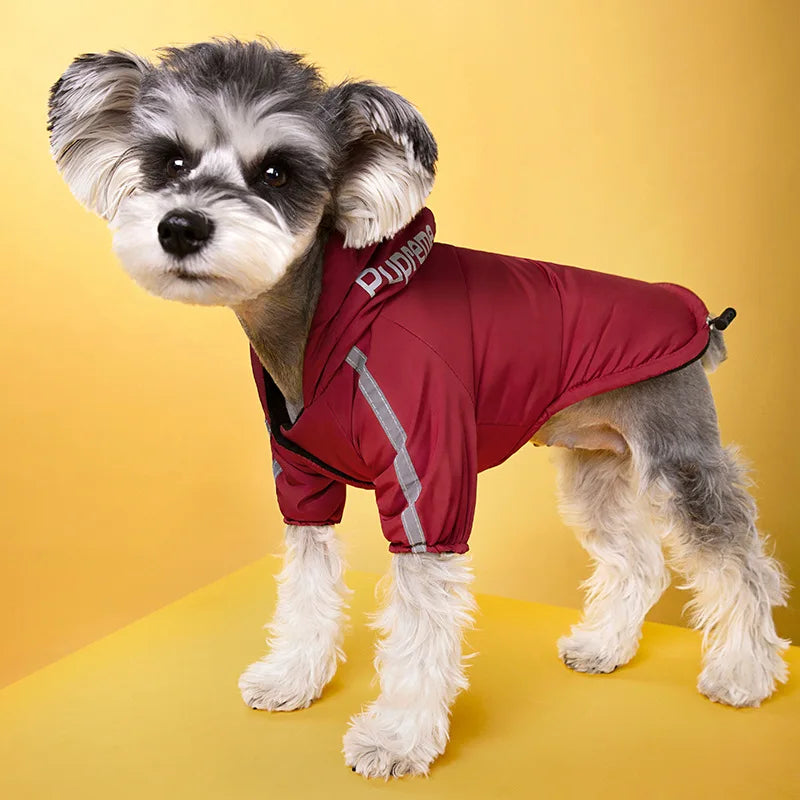 Ultimate Waterproof Reflective Dog Coat - Warm Fleece Jacket for Small to Medium Dogs - Perfect Winter Rain Protection for Puppies and Chihuahuas