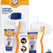 Tartar Control Dental Care Kit for Dogs - 3-Piece Set Featuring Banana Mint Toothpaste, Toothbrush, and Fingerbrush to Reduce Plaque and Tartar Buildup