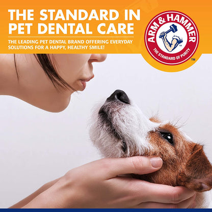 Tartar Control Dental Care Kit for Dogs - 3-Piece Set Featuring Banana Mint Toothpaste, Toothbrush, and Fingerbrush to Reduce Plaque and Tartar Buildup